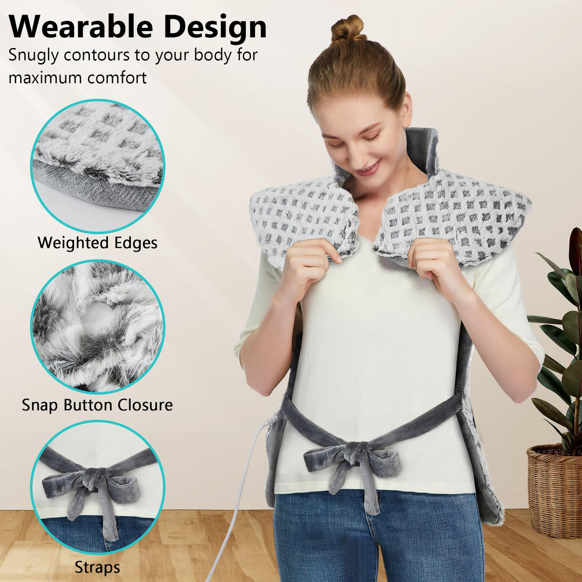 Heating Pad for Back Pain Relief J462925