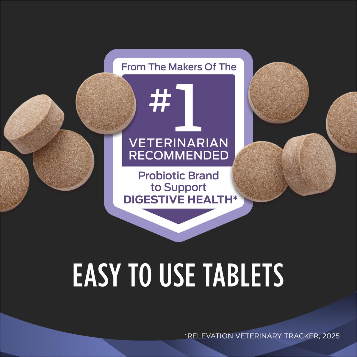 Probiotic Dog Tablets 45 Count E231219