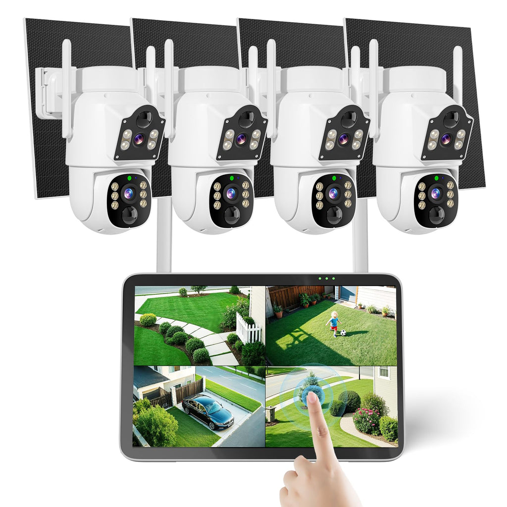 4MP Solar Wireless Outdoor Security Camera J635208