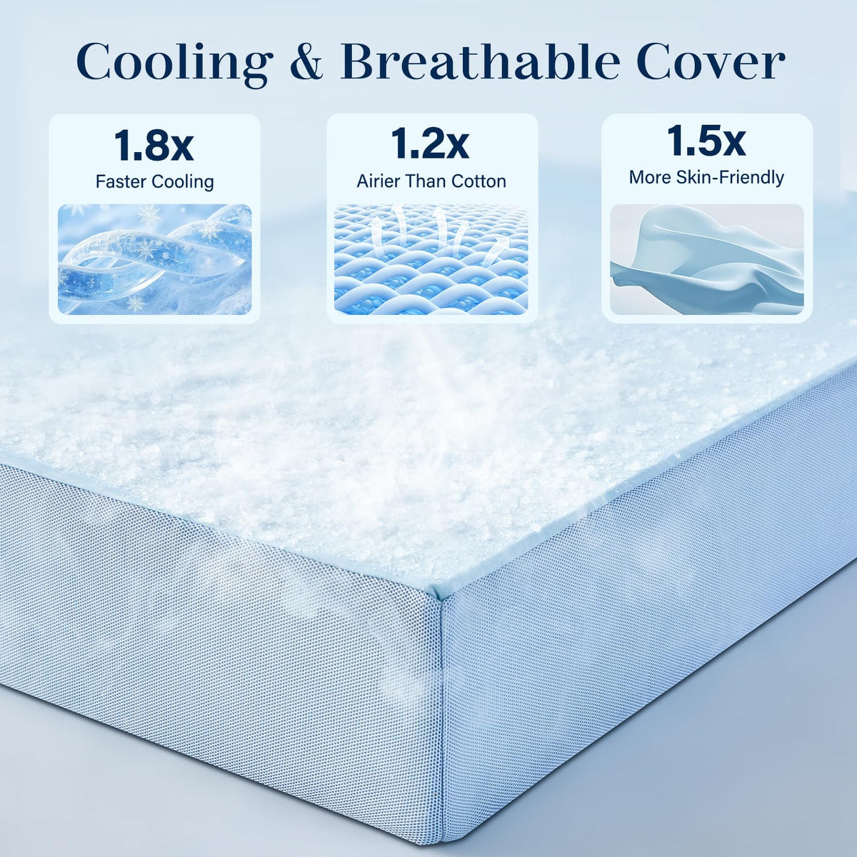 6 Inch Cooling Memory Foam Folding Mattress N255822