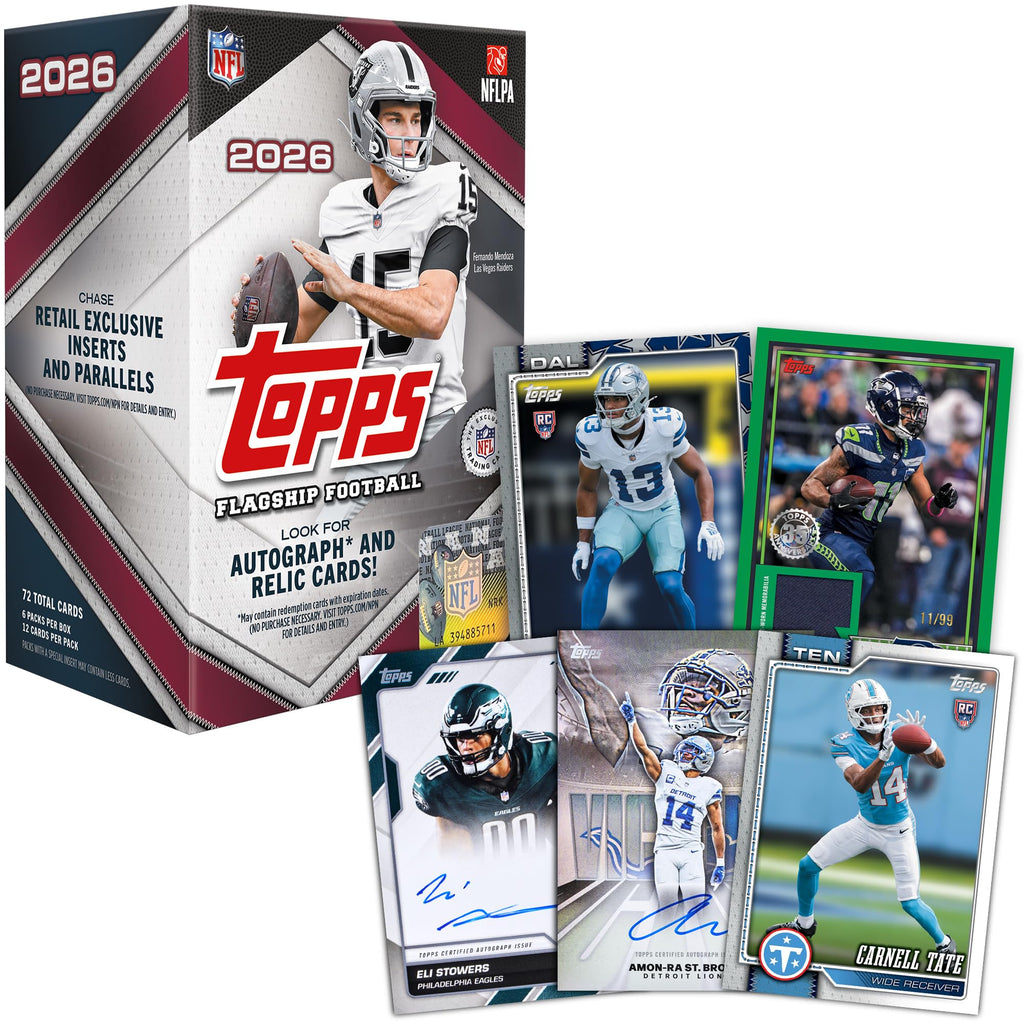 Topps NFL Football Value Blaster Box C589