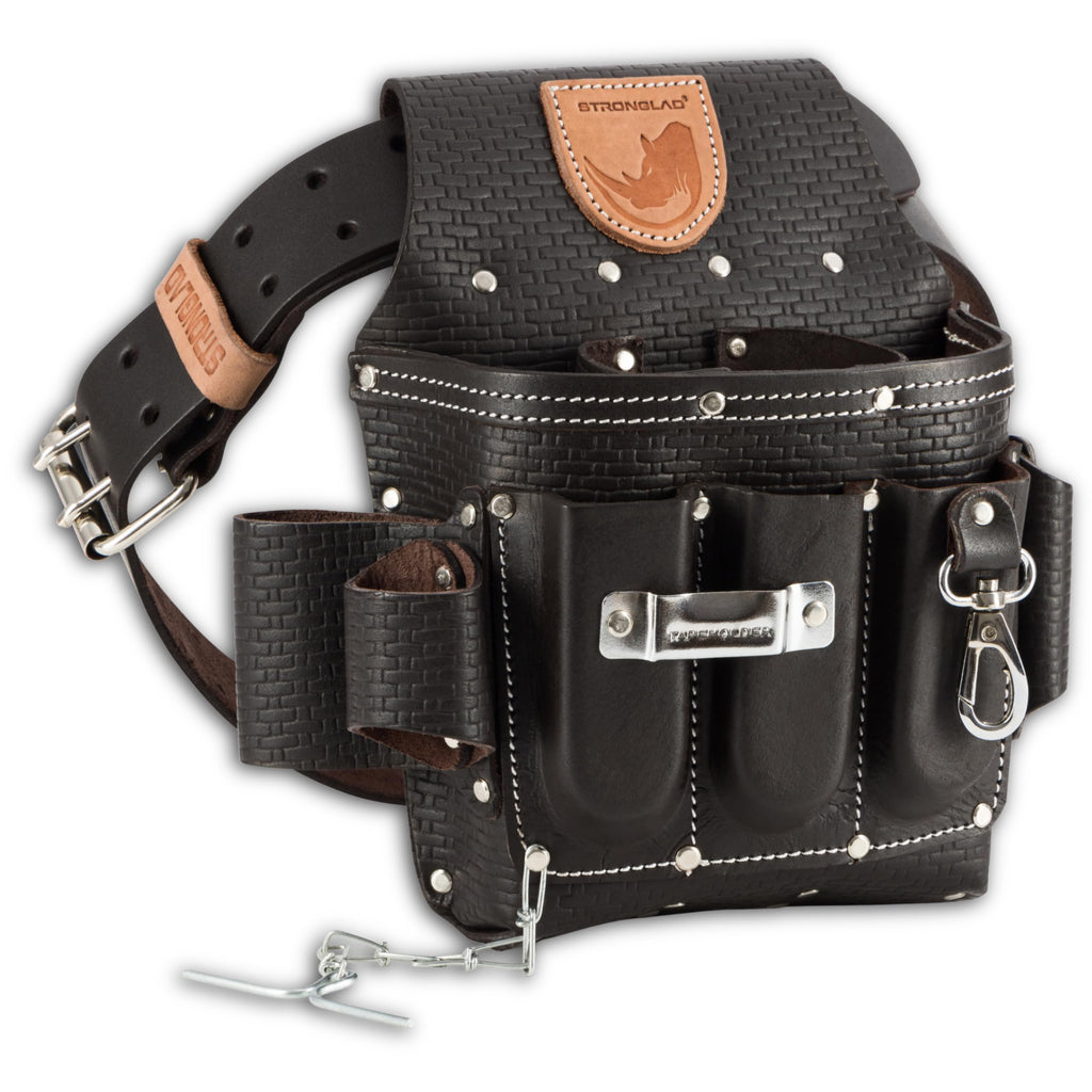 Heavy Duty 13-Pocket Top Grain Leather Tool Belt E541731