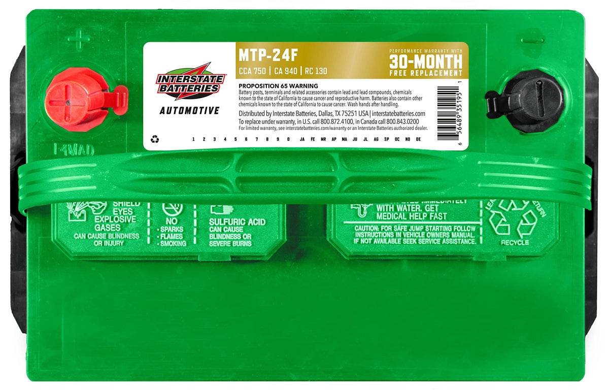12V 750 CCA Car Battery J506