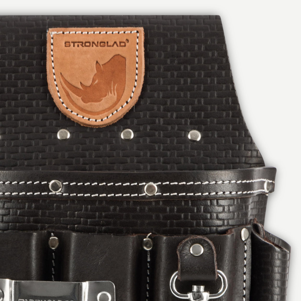 Heavy Duty 13-Pocket Top Grain Leather Tool Belt E541731