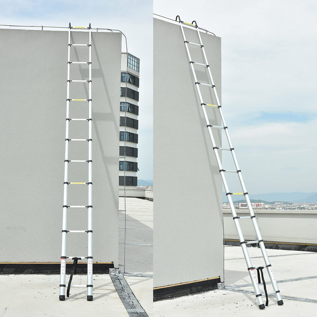 20.5FT Aluminum Telescoping Ladder 330lb B853