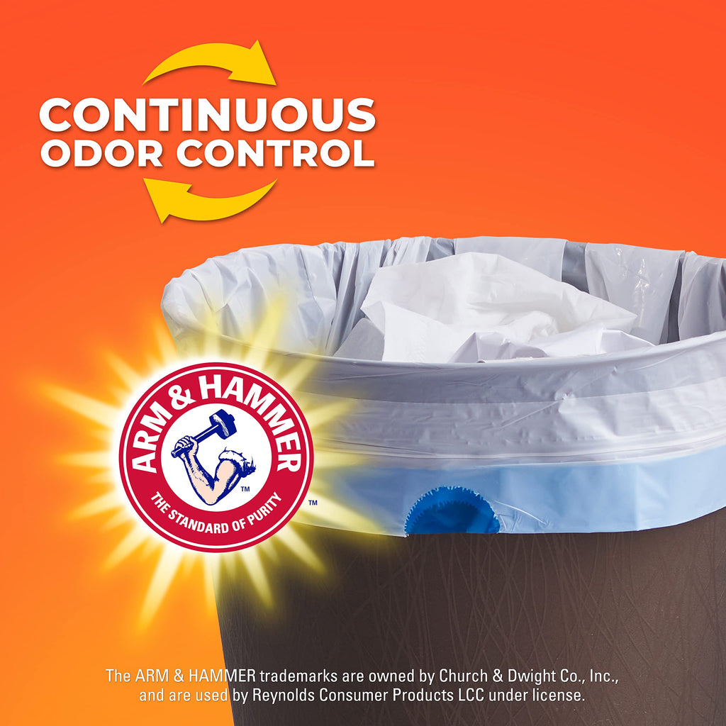 4 Gallon Lavender Scent Trash Bags 52ct U185
