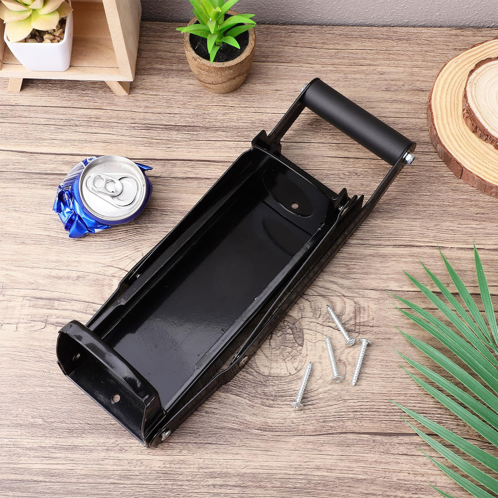 Heavy Duty Stainless Steel Wall Mounted Can Crusher P47345